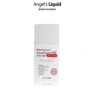 Kem chống nắng kiềm dầu Angel's Liquid Whitening Program Glutathione Uv Skin Save Water Basic SPF50+ PA+++ 50ml