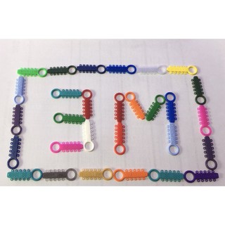 10 thanh chun 3M màu buộc mắc cài (thun đơn, tại chỗ, cho người niềng răng, chỉnh nha) - ALASTIK™ EASY TO TIE LIGATURES