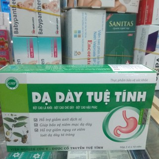 Viên uống Dạ dày tuệ tĩnh  - Giảm vim loét dạ dày tá tràng an toàn , hiệu quả, bảo vệ niêm mạc dạ dày , giảm acid dịch.