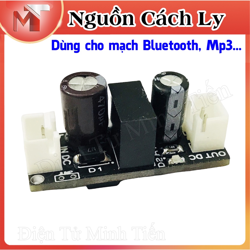 ✅ Module Cách ly chống nhiễu Bluetooth, Mp3 - B1205s 1W