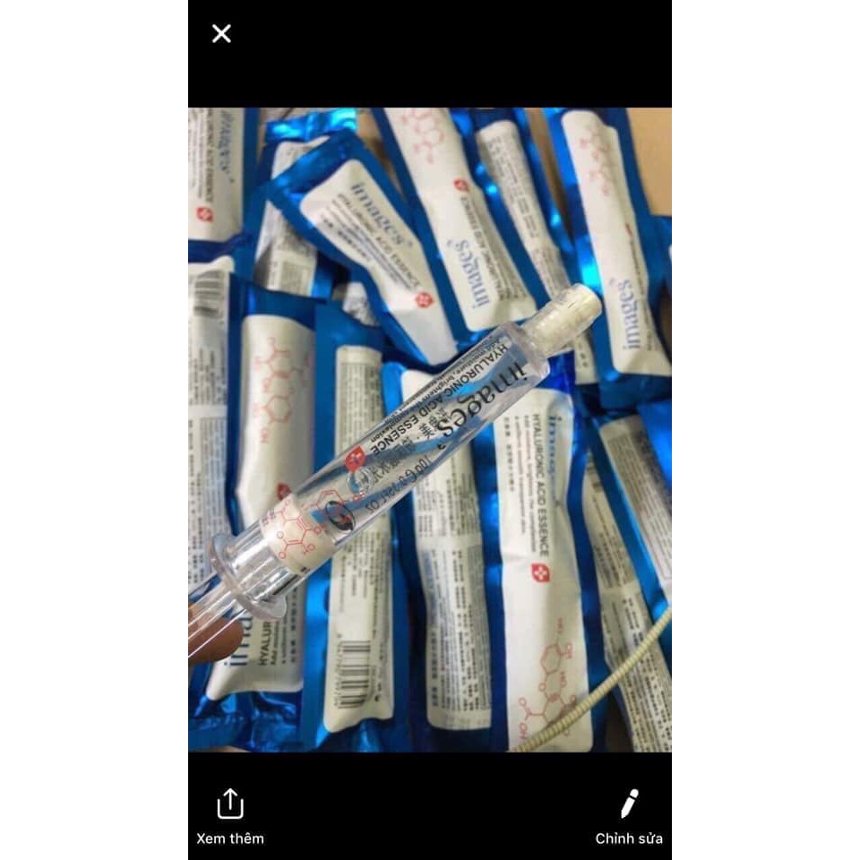 Serum HA Căng Bóng Trắng Sáng Cấp Ẩm Da Tinh Chất HA Ống Chính Hãng.