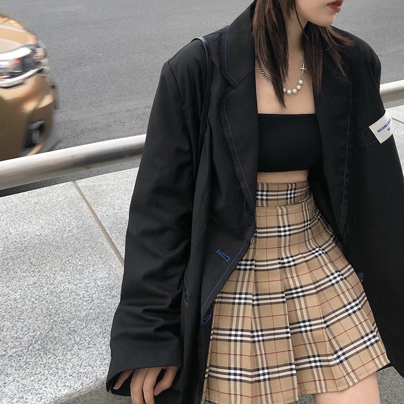 Chân váy xòe full màu Chân Váy ngắn Tennis kẻ caro xếp ly dáng xòe Hàn Quốc chất liệu kaki mềm đẹp 🔥By steven.factory | BigBuy360 - bigbuy360.vn