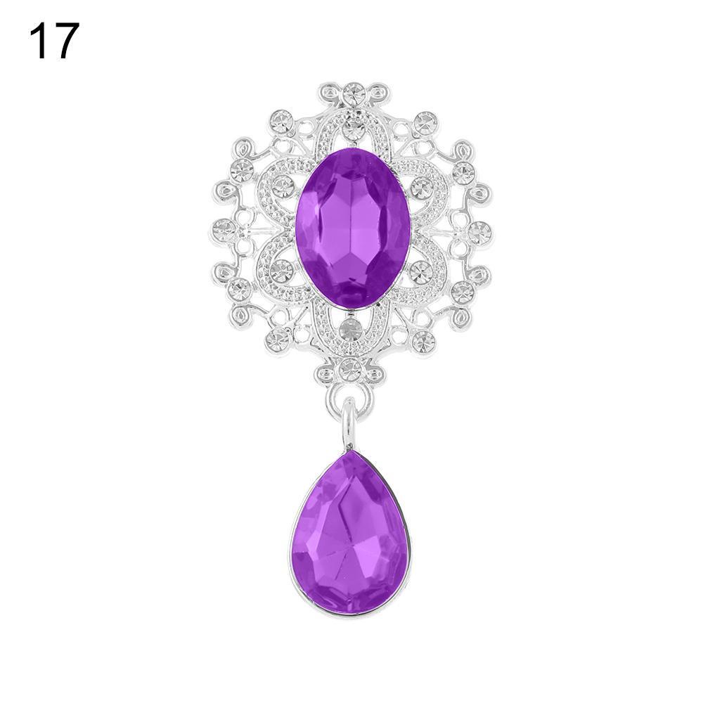 Set 10 Mặt Dây Chuyền Hình Giọt Nước Bằng Mạ Bạc May Đồ Trang Trí Tiệc Cưới