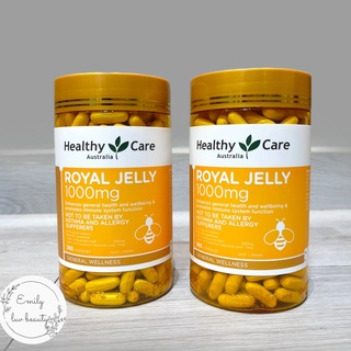 Sữa ong chúa Healthy Care Royal Jelly 365 viên Úc