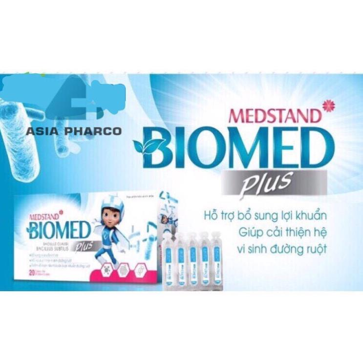 MEDSTAND BIOMED PLUS – Men vi sinh bổ sung vi khuẩn có lợi cho bé, giảm nguy cơ rối loạn tiêu hoá (20 ống)