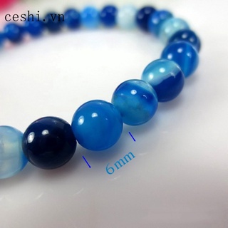 Aquamarine agate gemstone blue gem
