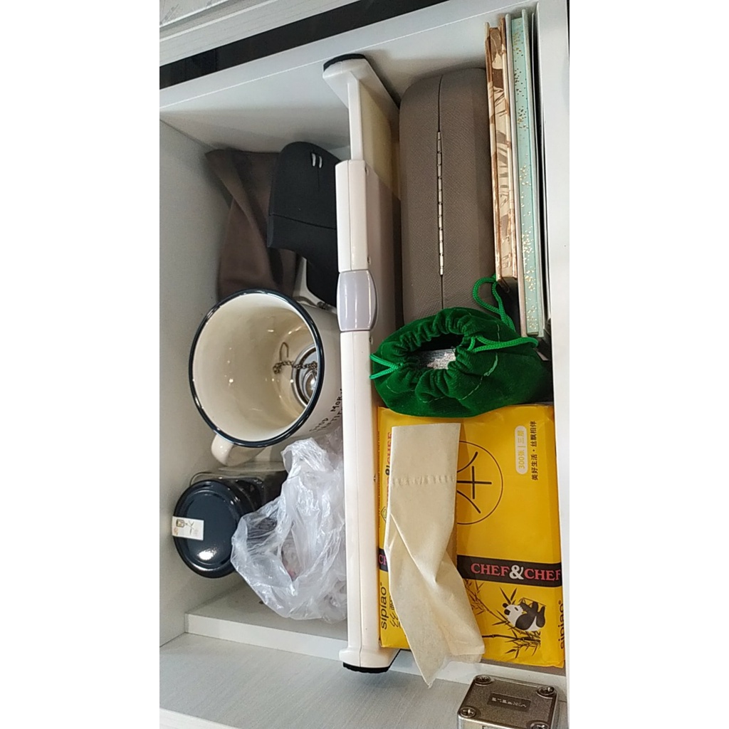 Thanh Chia Ngăn Tủ Quần Áo, Ngăn Bàn, Giá Sách - Tủ Bếp Thông Minh Không Cần Khoan