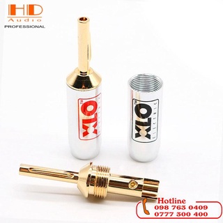 Jack bắp chuối xlo - jack cắm loa bắp chuối -hàng cao cấp