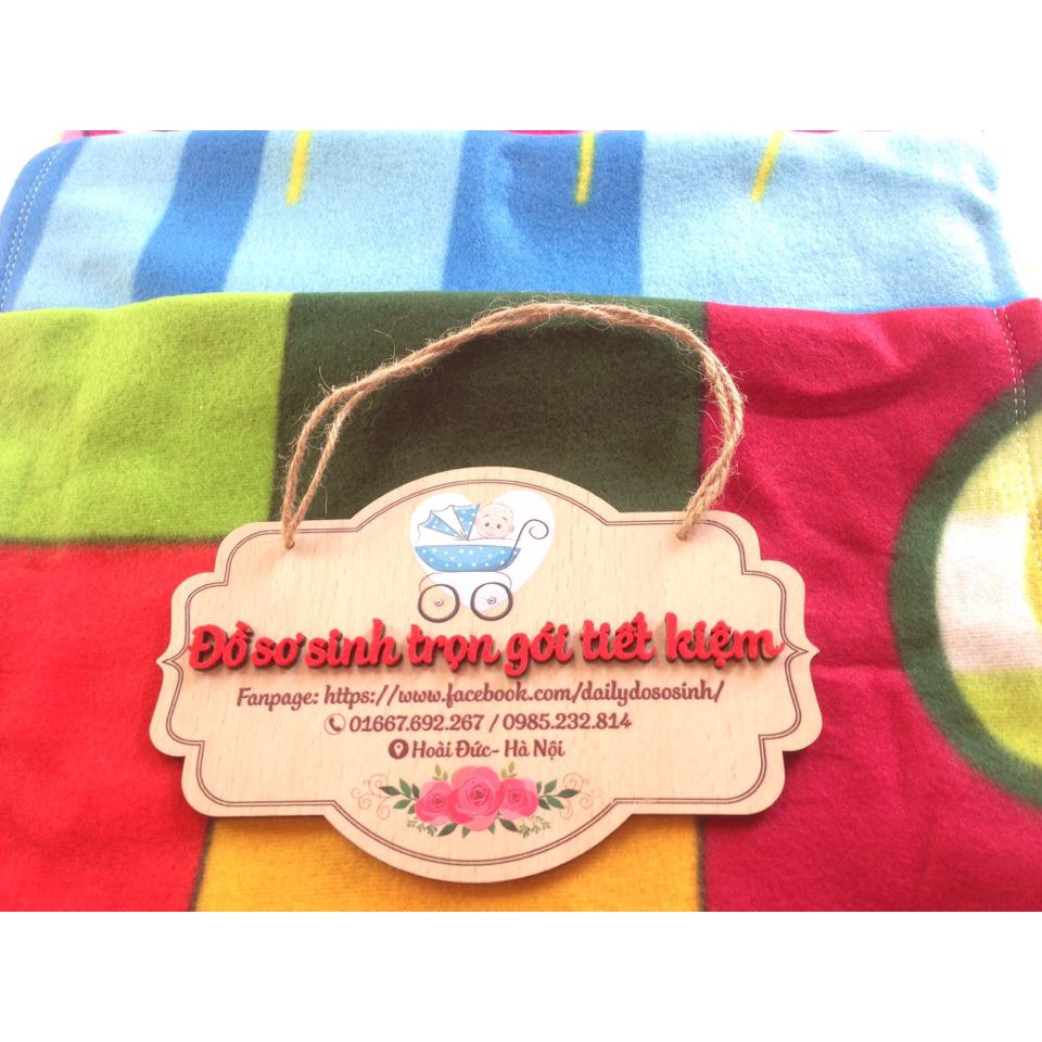 Chăn lót nỉ cho bé sơ sinh tã cho bé