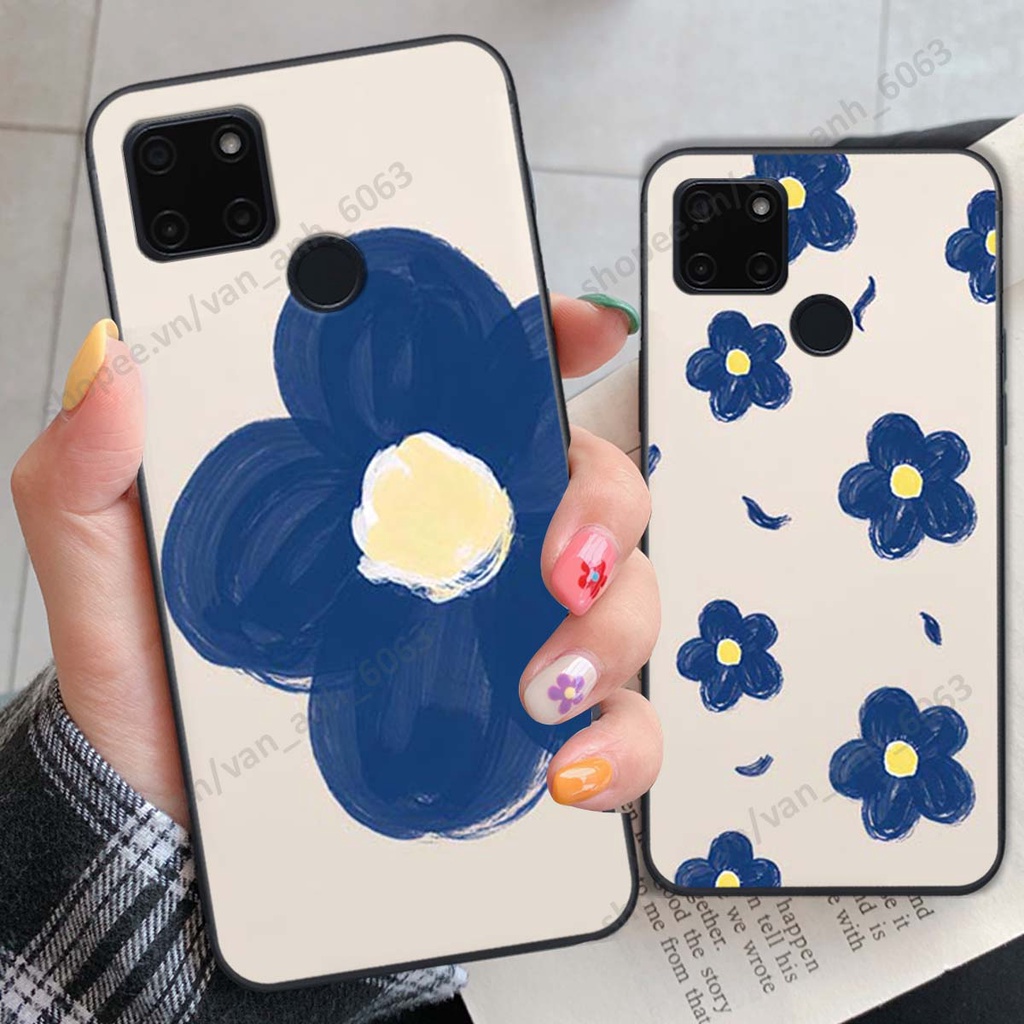 Ốp lưng Realme C20 / C21Y in hình hoa, gấu rich bear nghệ thuật, thời trang