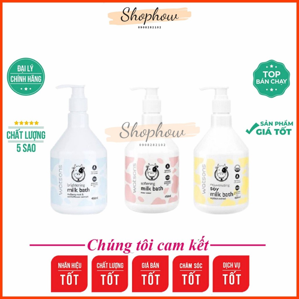 Sữa Tắm bò Watsons Thái lan