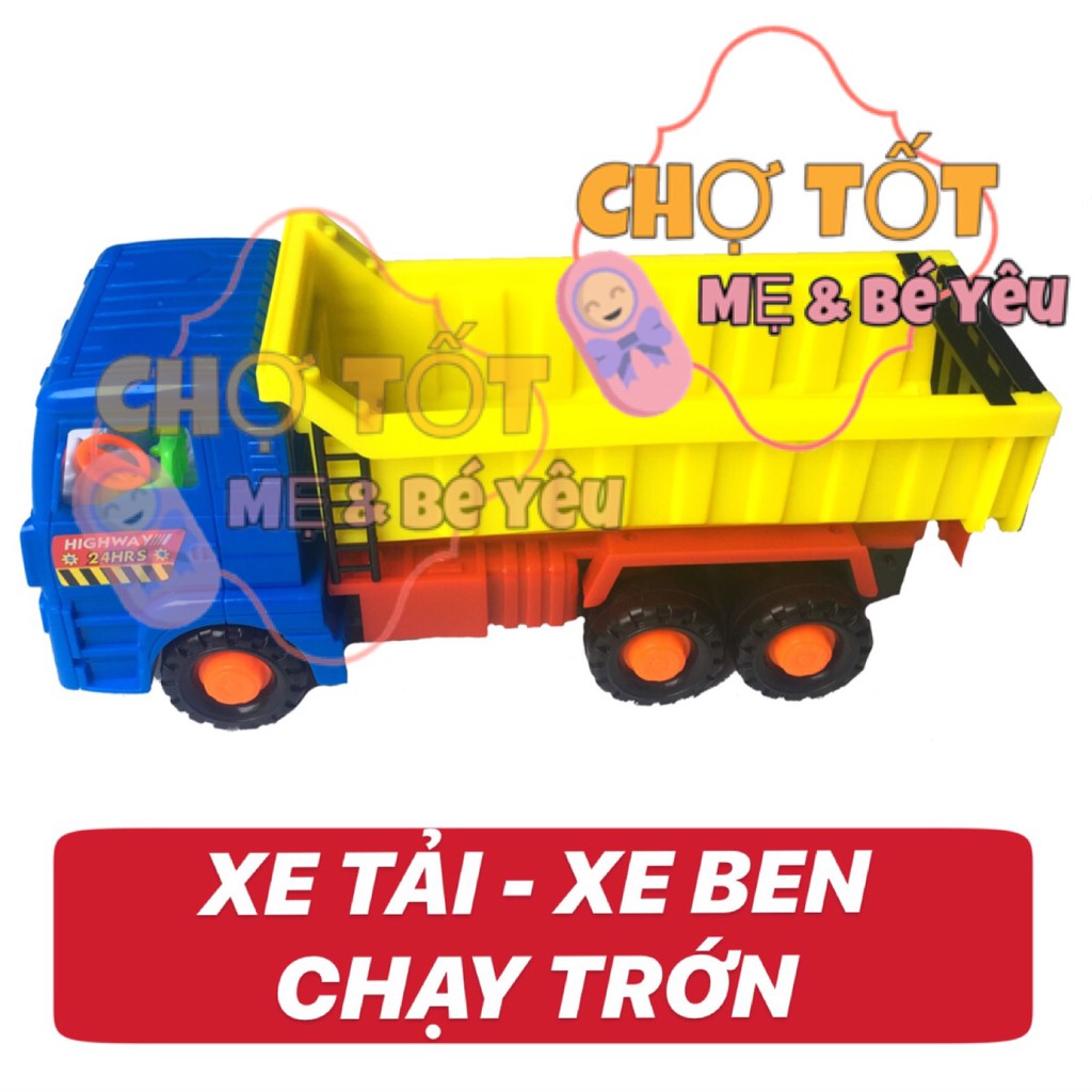Đồ Chơi Xe Tải Bằng Nhựa Chạy Trớn