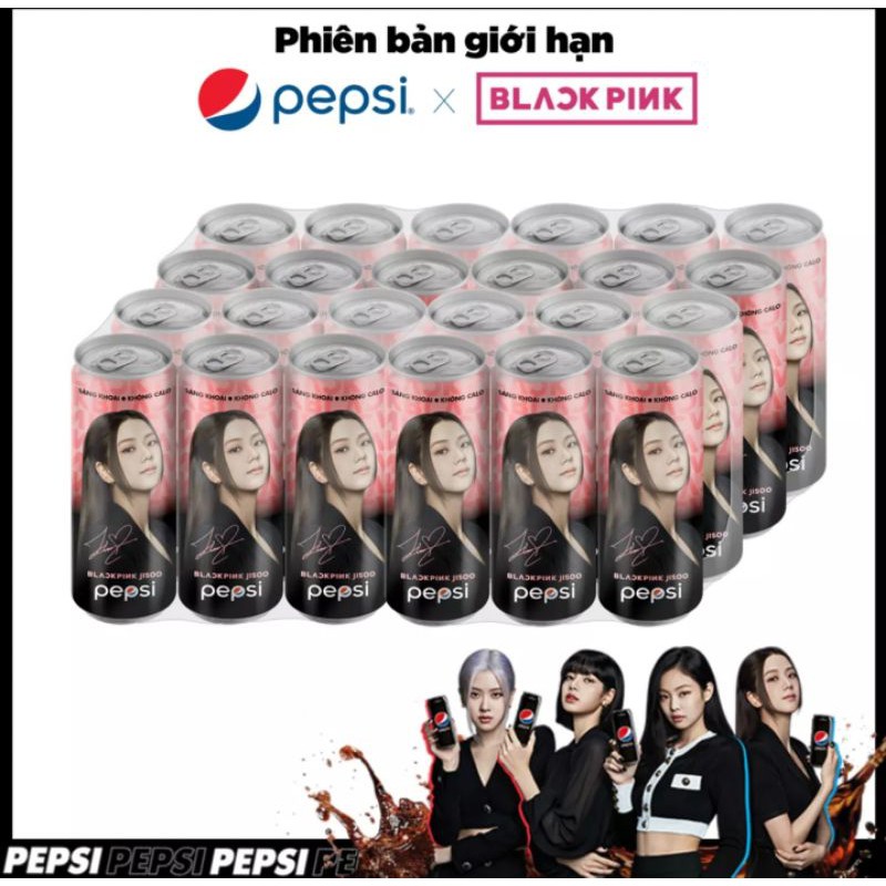 (Lon rỗng) Pepsi x BlackPink Limited Edition