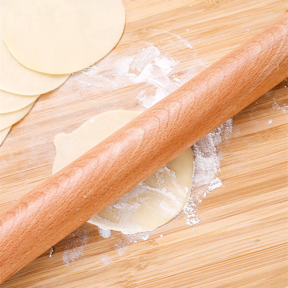 Cây Lăn Bột Làm Bánh Bằng Gỗ