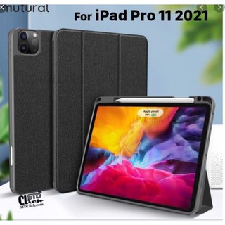 Bao da iPad Pro 11 2021 có ngăn đựng bút Mutural Smart Case Chính hãng Mutural