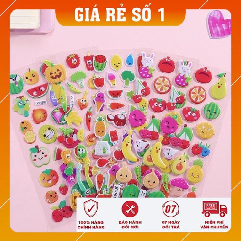 STICKER dán nhiều bề mặt, hình cực đẹp và dễ thương cho bé