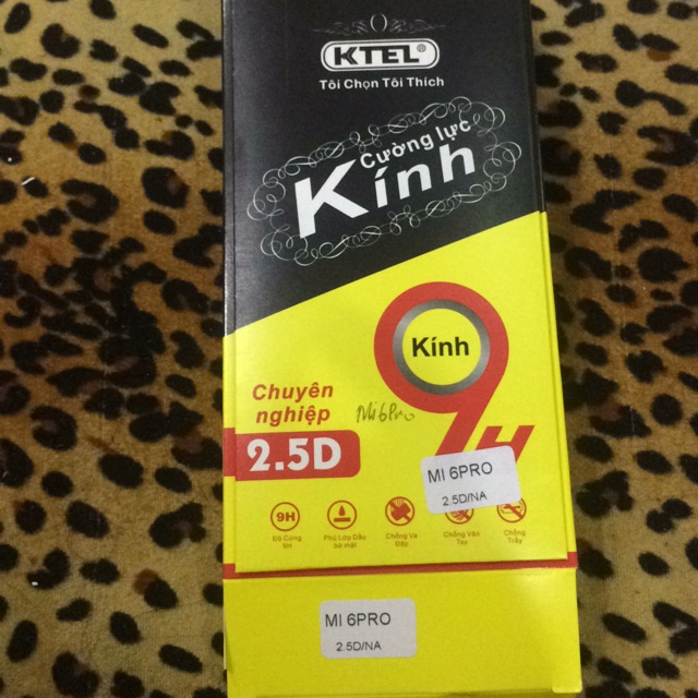 Kính cường lực Mi 6 pro