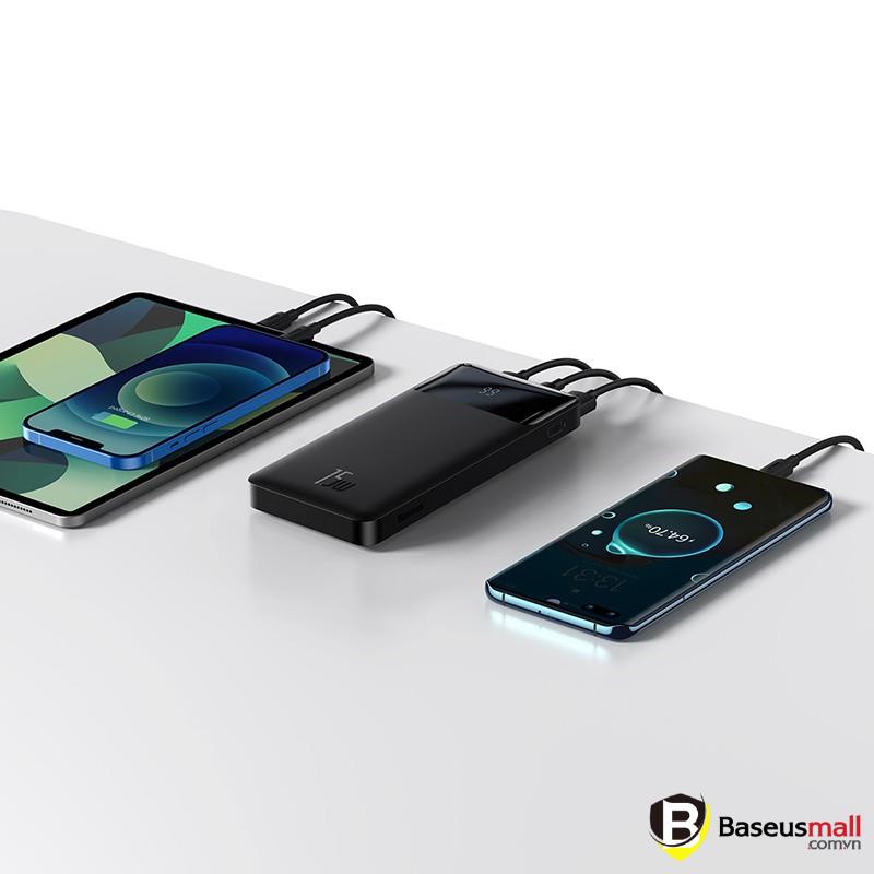 [Mã 155ELSALE giảm 7% đơn 300K] Baseus -BaseusMall VN Pin sạc dự phòng Baseus Bipow Digital Display Power Bank - 15W