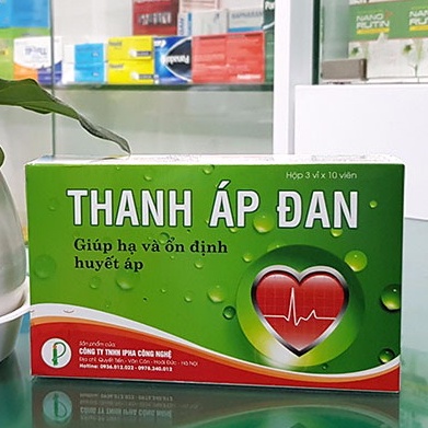 Thanh Áp Đan – Hỗ trợ giảm mỡ máu, chống oxy hóa (Hộp 3 Vỉ x 10 Viên)
