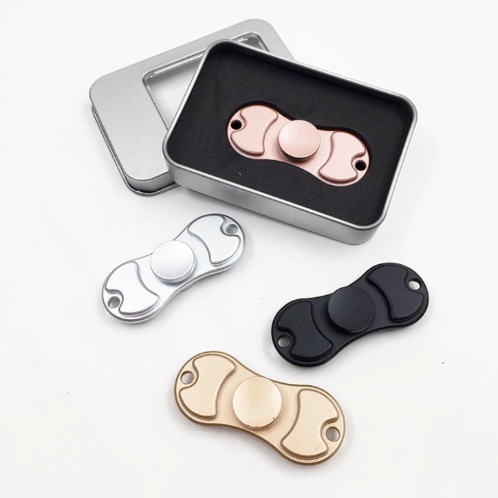 Con quay Spinner đẹp, 2 cánh kim loại đồng Osoc Wz186