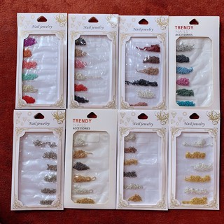 Dây xích trang trí móng nail nhiều mẫu lựa chọn