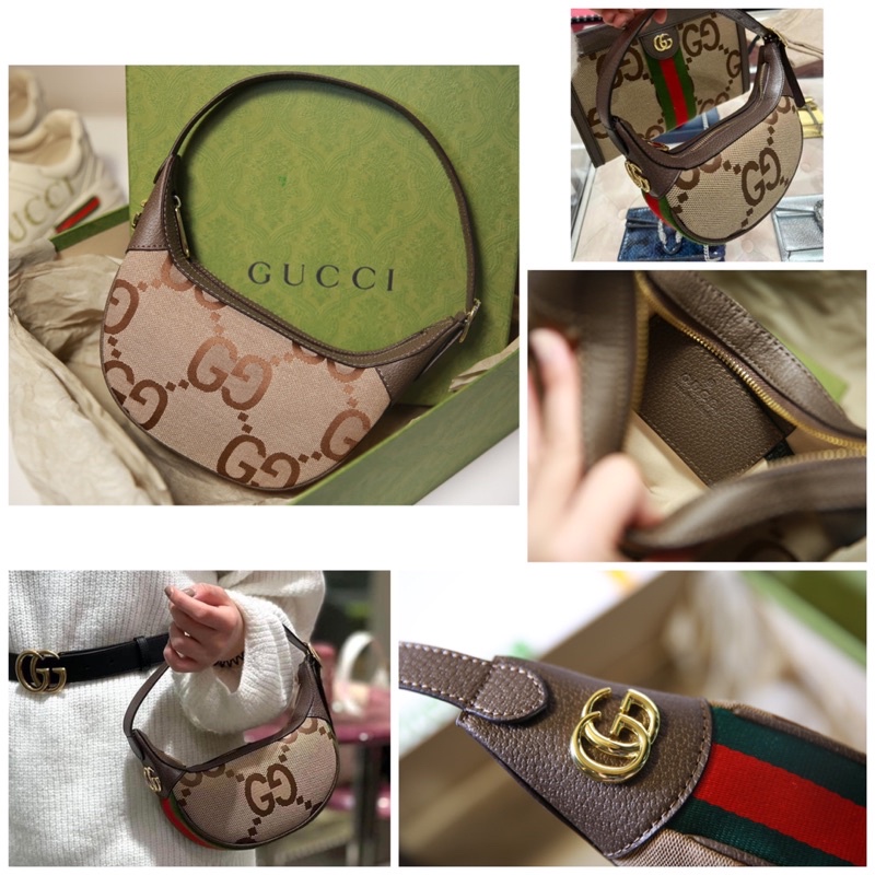 Túi GUCCI OPHIDIA kẹp nách spsl Fullbox 2 lớp Bill Nguyên Seal Size 20cm Ảnh Thật Tự Chụp