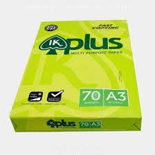 Giấy A3 IK Plus 80gsm 500 tờ Xuất xứ Indonesia SUKADO GIKA370