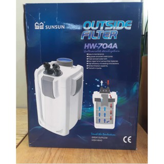 Lọc Thùng Hiện Đại SunSun HW-704A Cho Bể Cá Cảnh
