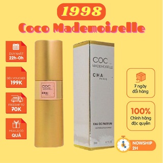 Dầu thơm nước hoa nữ coco mademoiselle thơm lâu mini 20ml