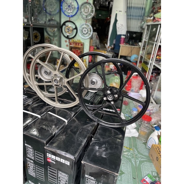 Mâm Enkei Mẫu BRT Các dòng xe