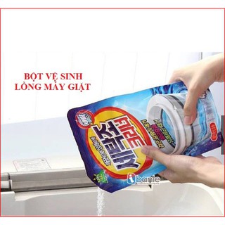Bột vệ sinh máy giặt, Vệ sinh lồng giặt, bột tẩy rửa máy giặt Hàn quốc