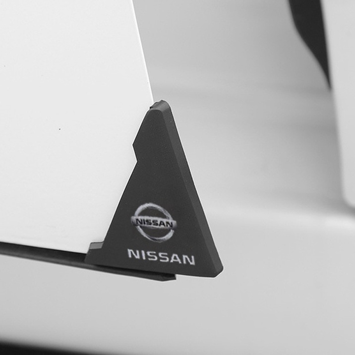 Set 2 Miếng Dán Góc Cửa Chống Va Chạm Cho Xe Nissan Almera Sentra Frontier Grand livina Serena X-trail