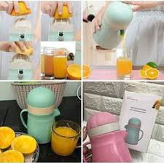 Vắt Cam Lúa Mạch Có Tay Cầm Thông Minh