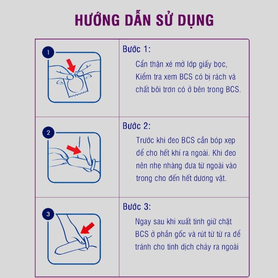 Bao cao su ôm sát siêu mỏng Durex Kingtex size 49mm hộp 12 chiếc