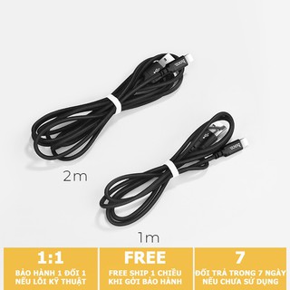 Dây Cáp Sạc HOCO X14💎FREESHIP💎Dây Cáp Sạc Dù Lightning HOCO X14 | Iphone | Ipad | Micro |Type C 1m 2m Bảo Hành 30 Ngày
