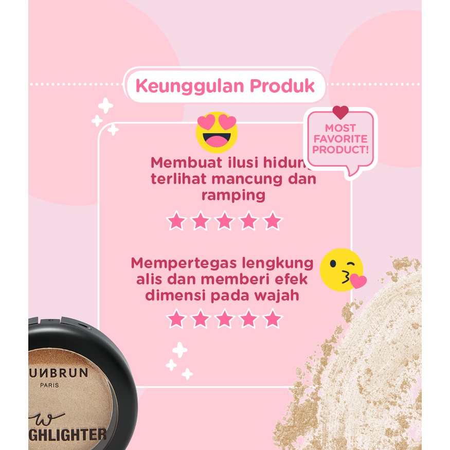 Nước hoa hồng Brunbrun PARIS GLOW HIGHLIGHTER chất lượng cao | BigBuy360 - bigbuy360.vn