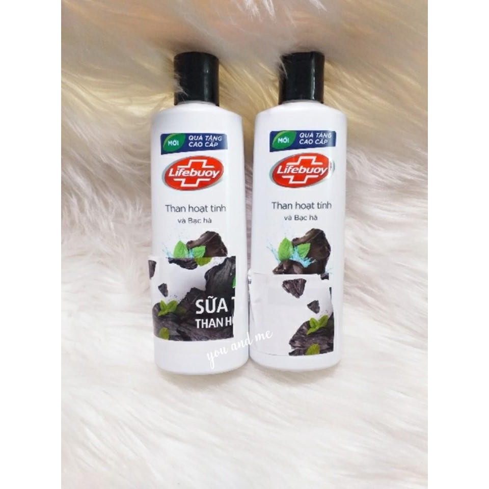 Sữa Tắm Lifebuoy Than Hoạt Tính (200g - hàng khuyến mãi)