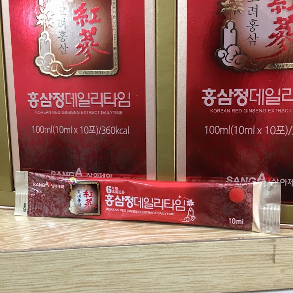 Nước Hồng Sâm Nguyên Chất Hàn Quốc, Hồng Sâm Sanga Cao Cấp, Hộp 30 gói -hoanggamkorea