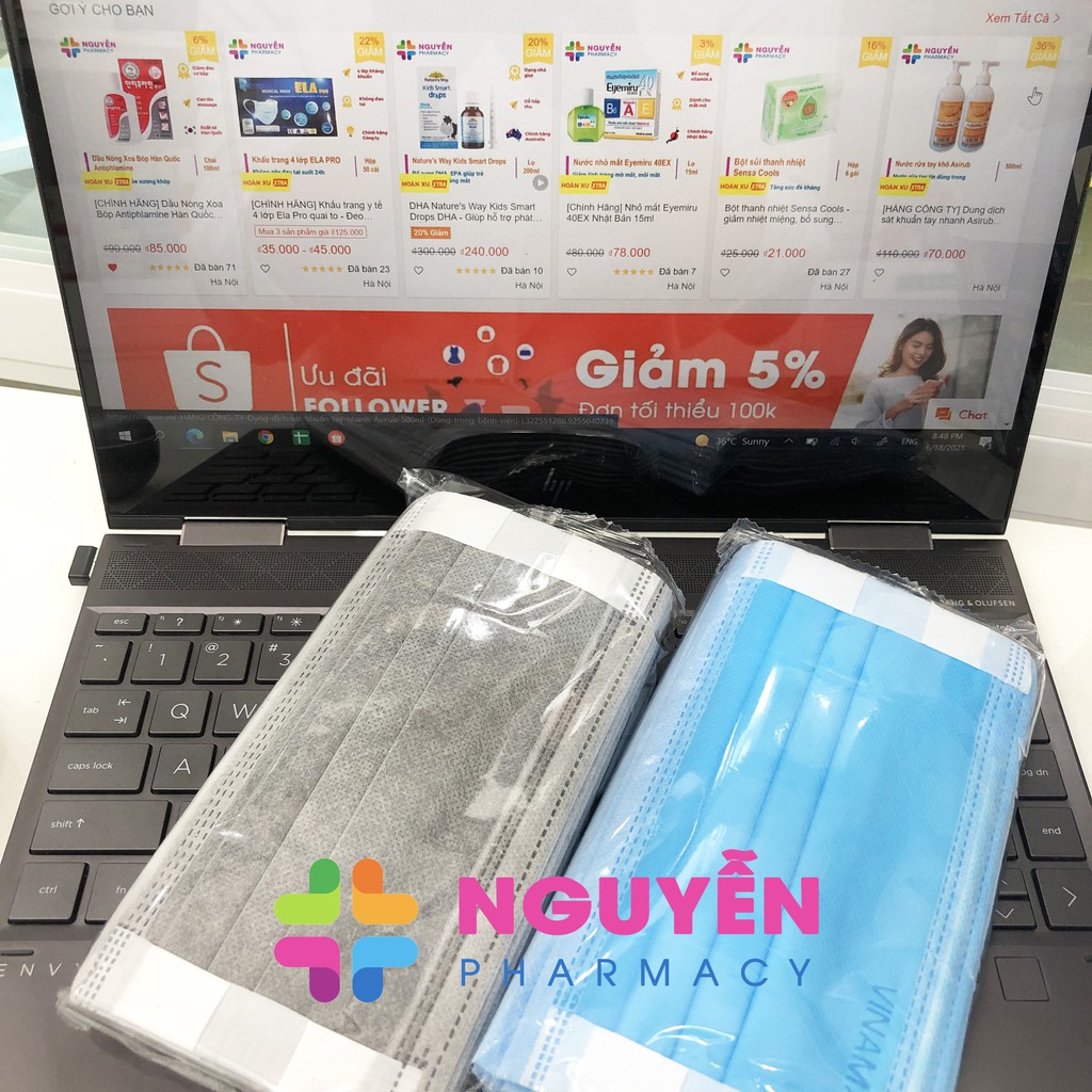 [CHÍNH HÃNG] Khẩu trang y tế 4 lớp Ela Pro quai to - Đeo không đau tai suốt 24h | BigBuy360 - bigbuy360.vn