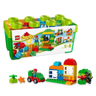 Lắp ráp LEGO Thùng Gạch Xanh DUPLO Vui Nhộn (65 Mảnh Ghép)-10572