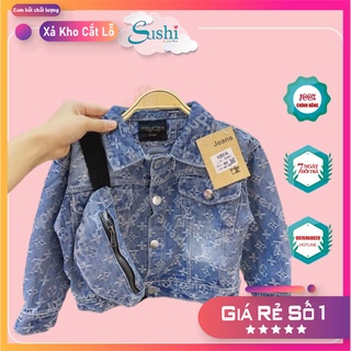 Áo Khoác Jean ⚡️Free Ship⚡️ cho bé trai cực sành điệu