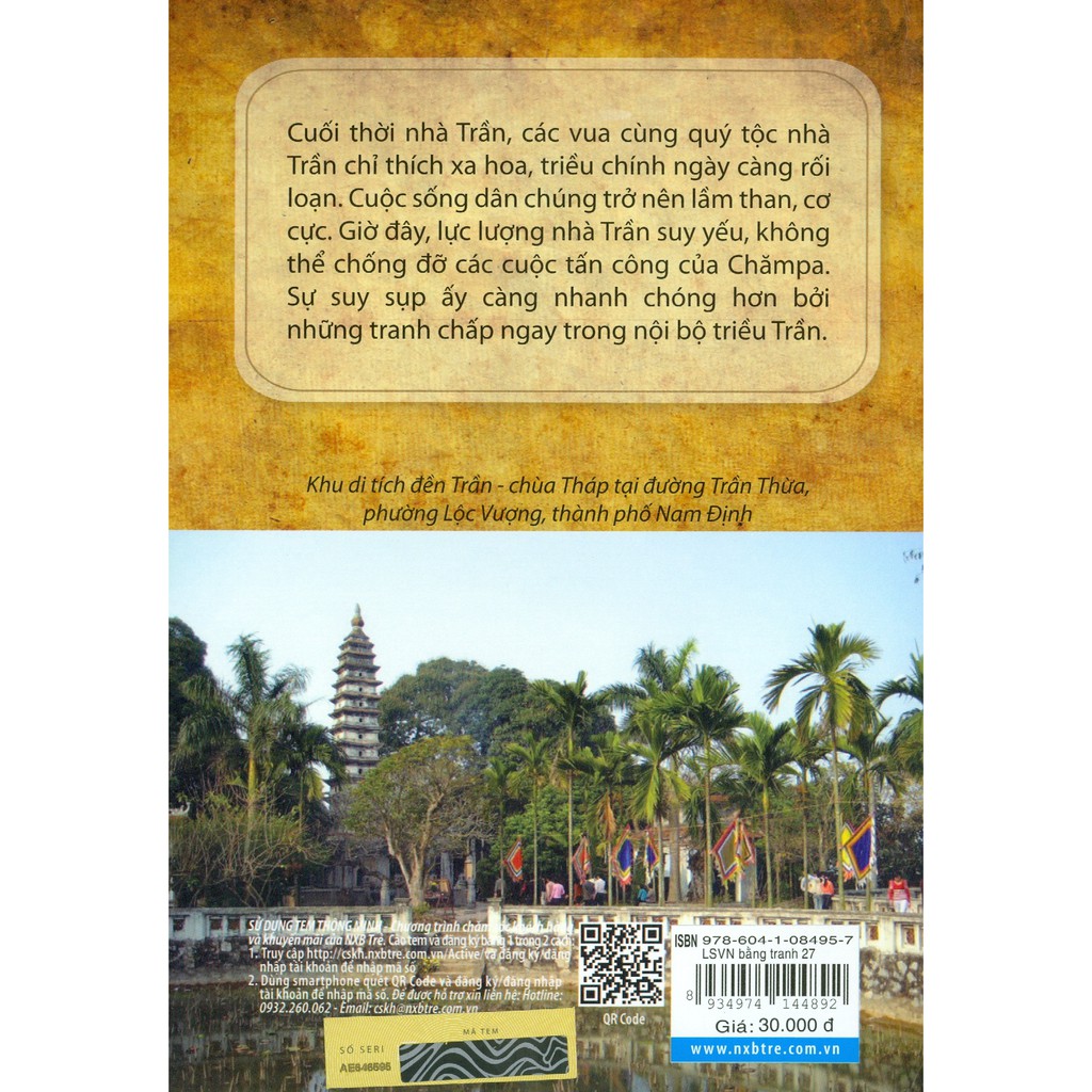 Sách - Lịch Sử Việt Nam Bằng Tranh - Tập 27: Nhà Trần Suy Vong