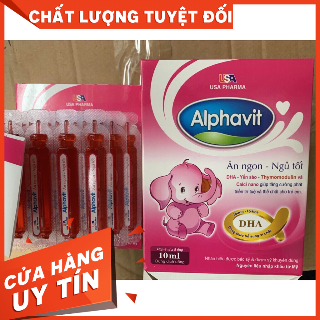 [CHÍNH HÀNG]ALPHAVIT ĂN NGON giúp bé ăn ngon ngủ tốt ,bé thông minh ,tăng cường miễn dịch cho bé