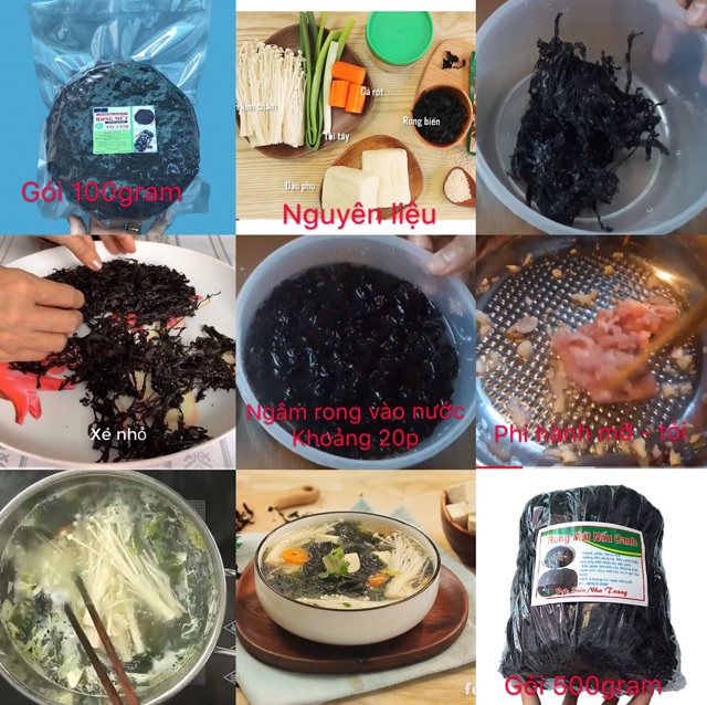 [ 1Kg ] Rong Biển Khô | Rong Mứt Nấu Canh Hoặc làm Rong Biển Cháy Tỏi | BigBuy360 - bigbuy360.vn