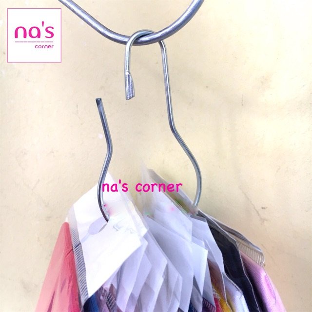 Bộ 100 móc bầu treo đồ, treo hàng size nhỏ 6.5x3.5cm