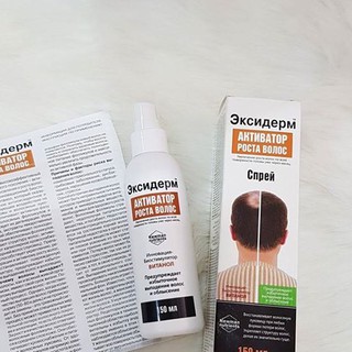 Xịt kích mọc tóc, hỗ trợ trị hói Eksiderm của Nga