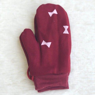Găng tay mùa đông bé gái dệt kim handmade DTGH