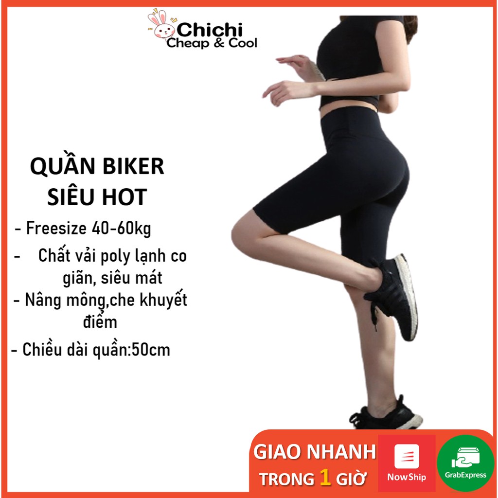 Quần legging lửng ngố nữ tập gym cạp cao nâng mông dày dặn cao cấp ChiChi HM05