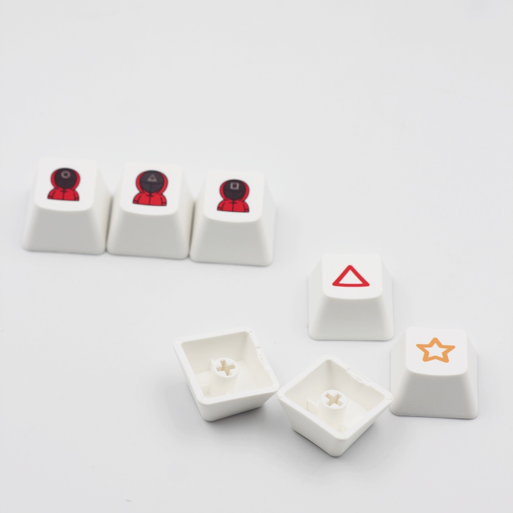 Nắp Đậy Bàn Phím OEM R4 PBT Hình Mực Độc Đáo