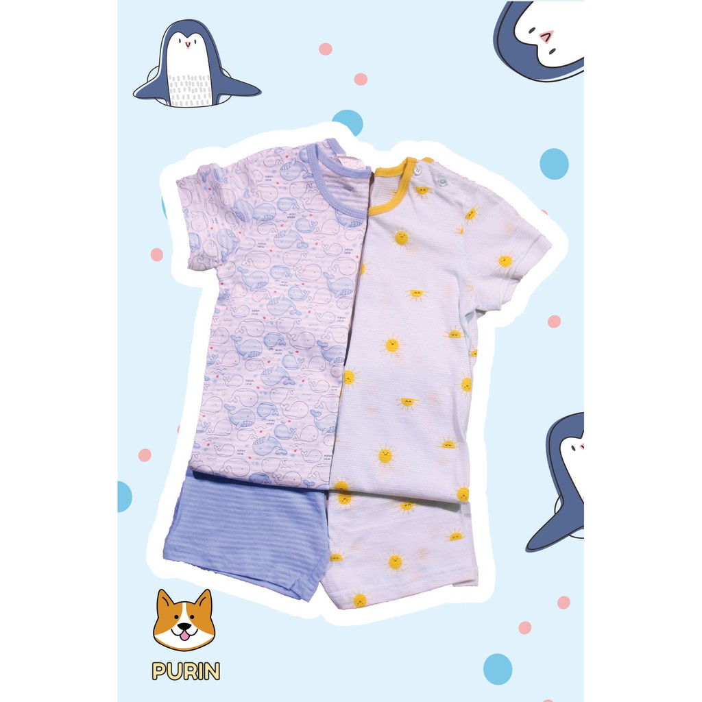 🐋 Set đồ mặc nhà mùa hè xuất Hàn Absorba + Happy Land